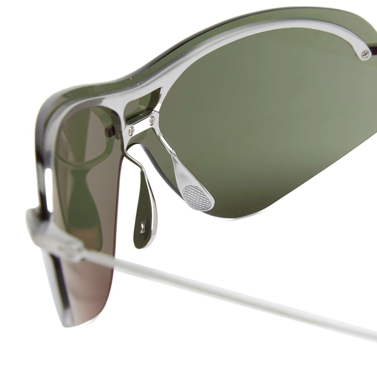 SOAR x Cubitts - Sirrus Sunglasses in Silver/Green【CIR-R-SIL】