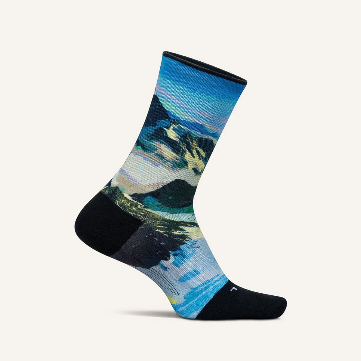 Feetures - ELITE LIGHT CUSHION MINI CREW-Rocky 【4400040175251】