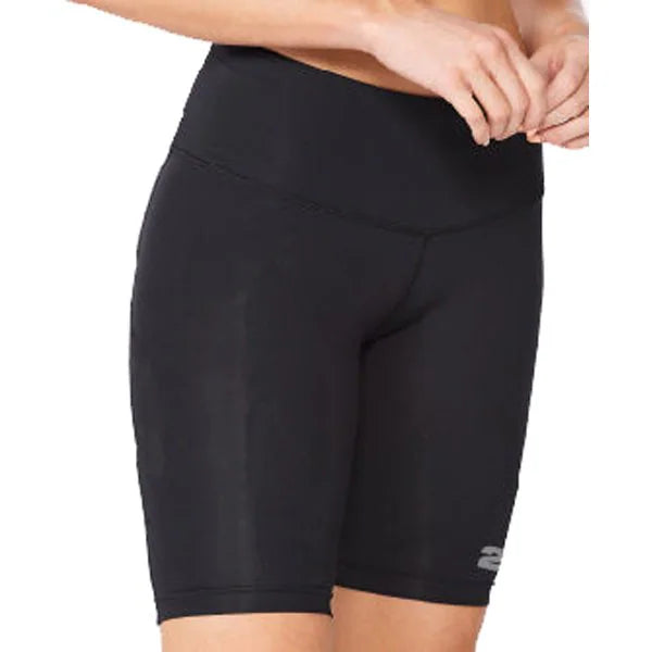2XU - Light Speed Race Mid-Rise Compression Shorts BLK/SRF 【WA7236B】