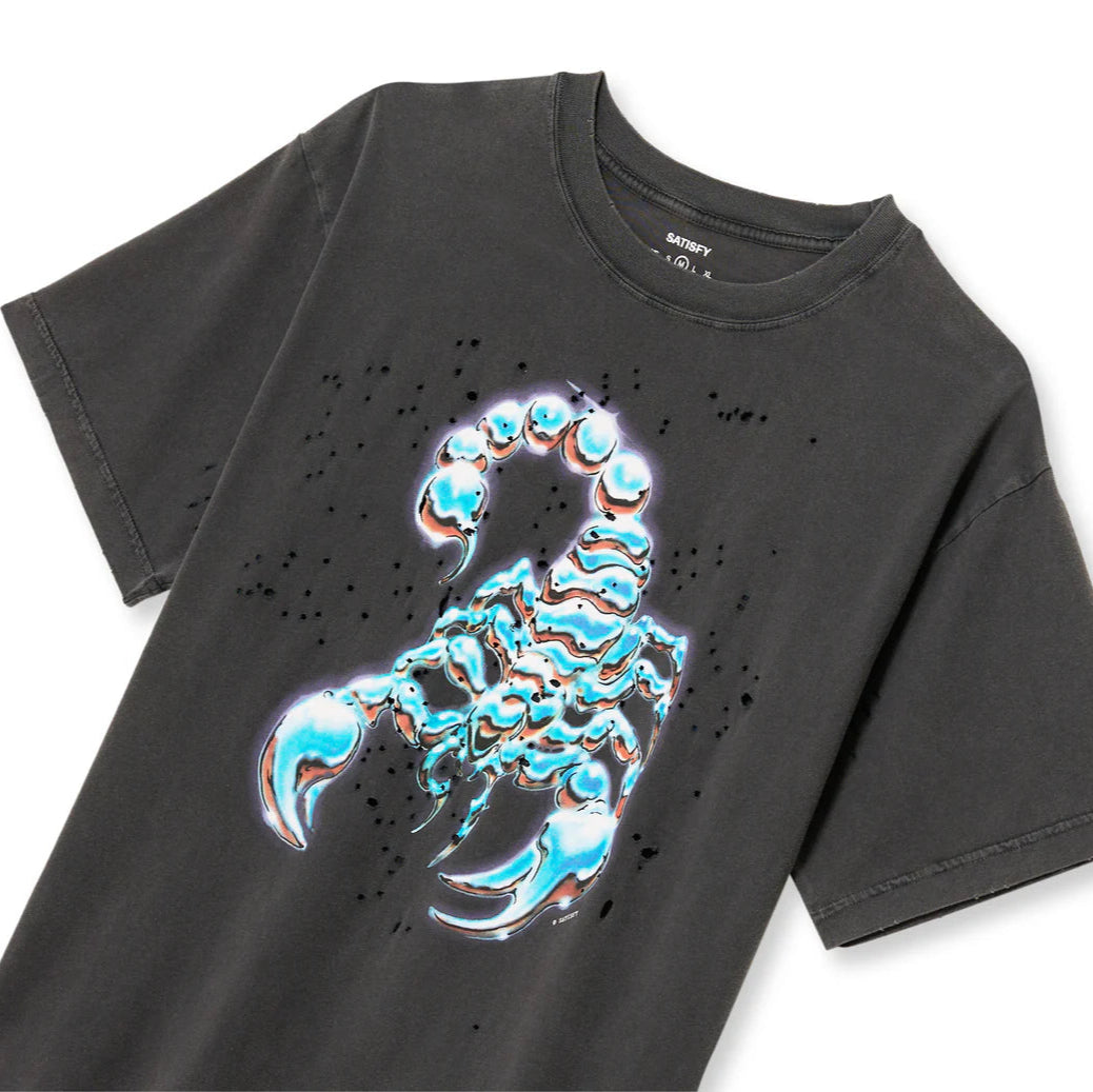 11006-AB-ATM MothTech T-Shirt Aged Black
