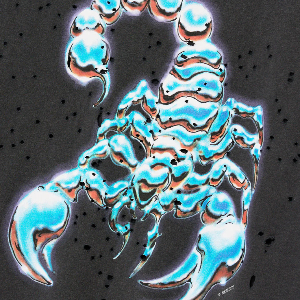11006-AB-ATM MothTech T-Shirt Aged Black
