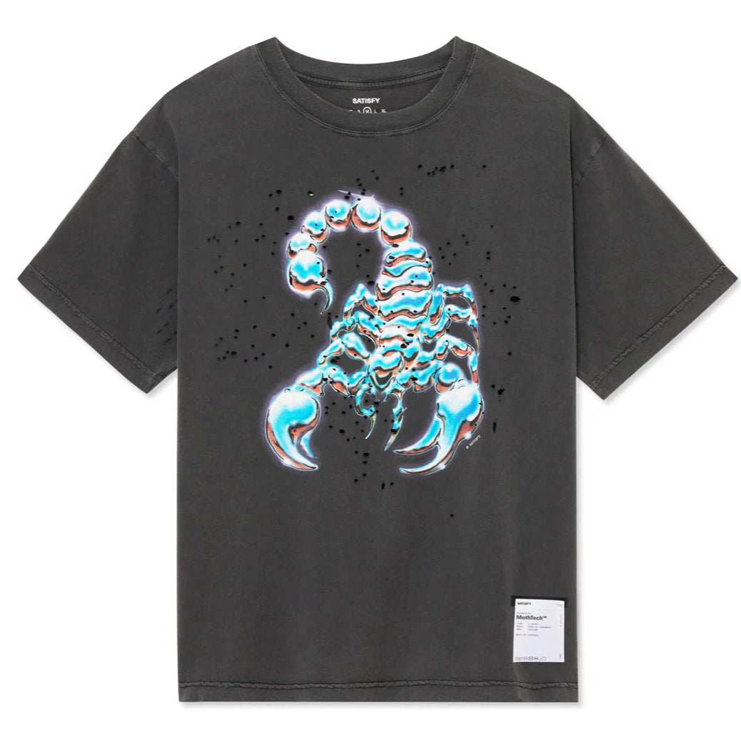 11006-AB-ATM MothTech T-Shirt Aged Black