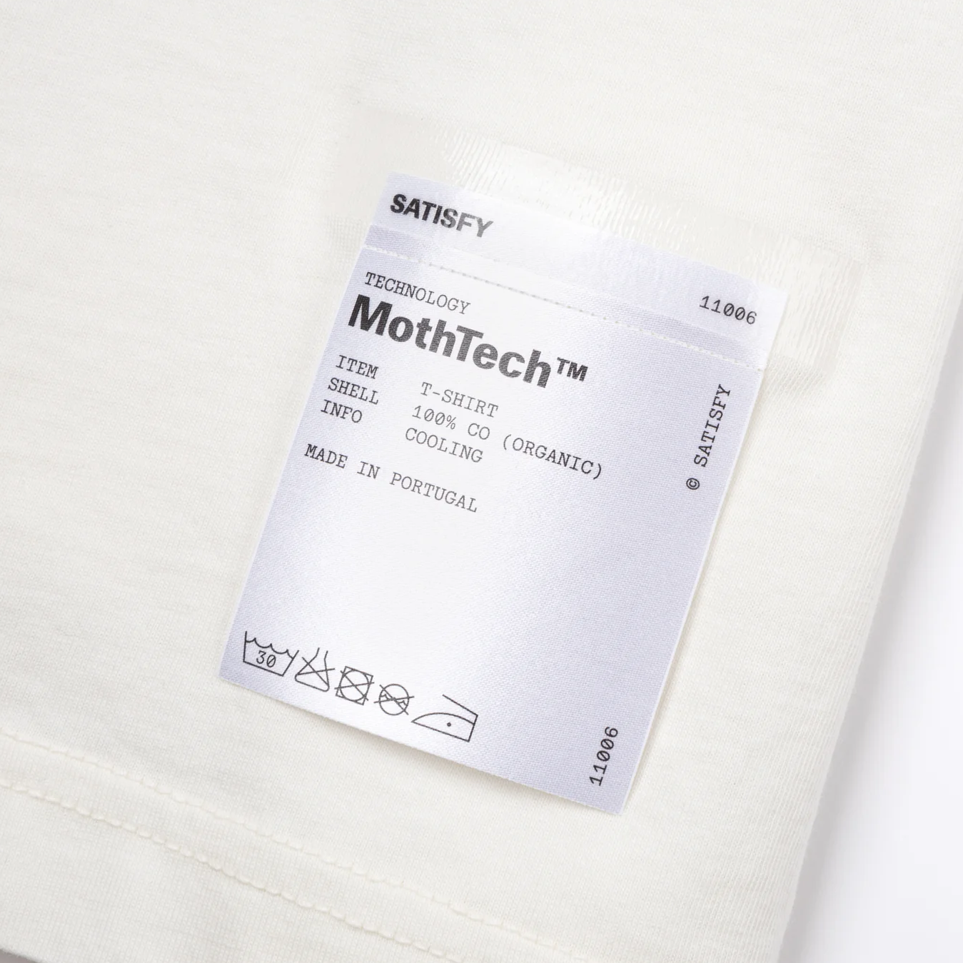 11006-OW-WA Satisfy MothTech T-Shirt Off-White
