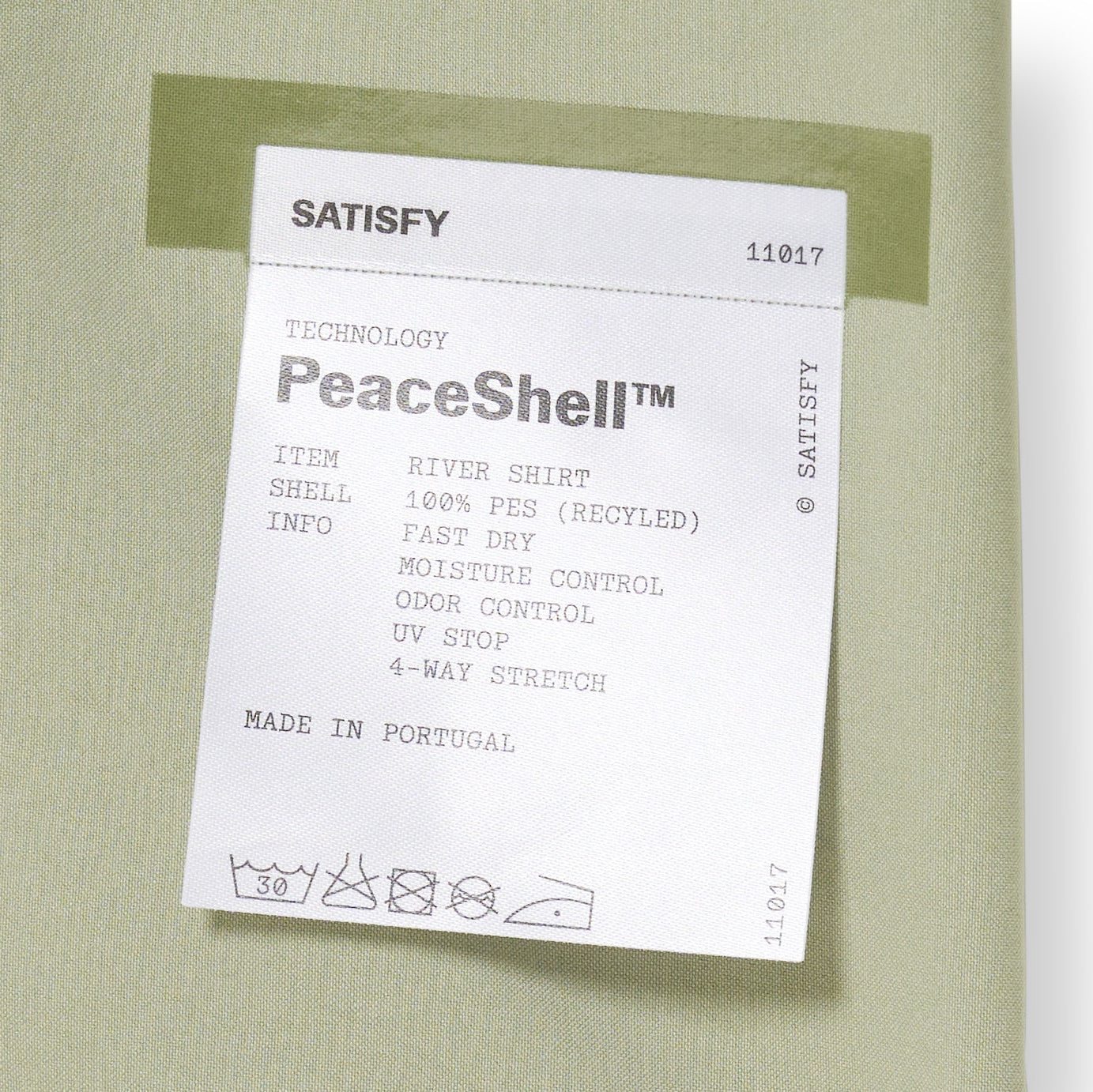 SATISFY - PeaceShell River Shirt Tea 【11017-TE】