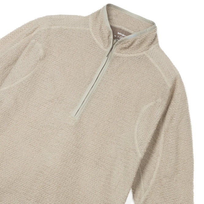 11024-MO-SA SATISFY GhostFleece AD Light Half-Zip Moon