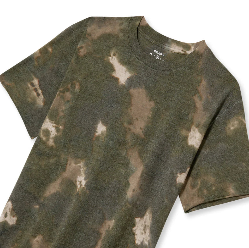 11047-BMO CloudMerino T-Shirt Batik Military Olive