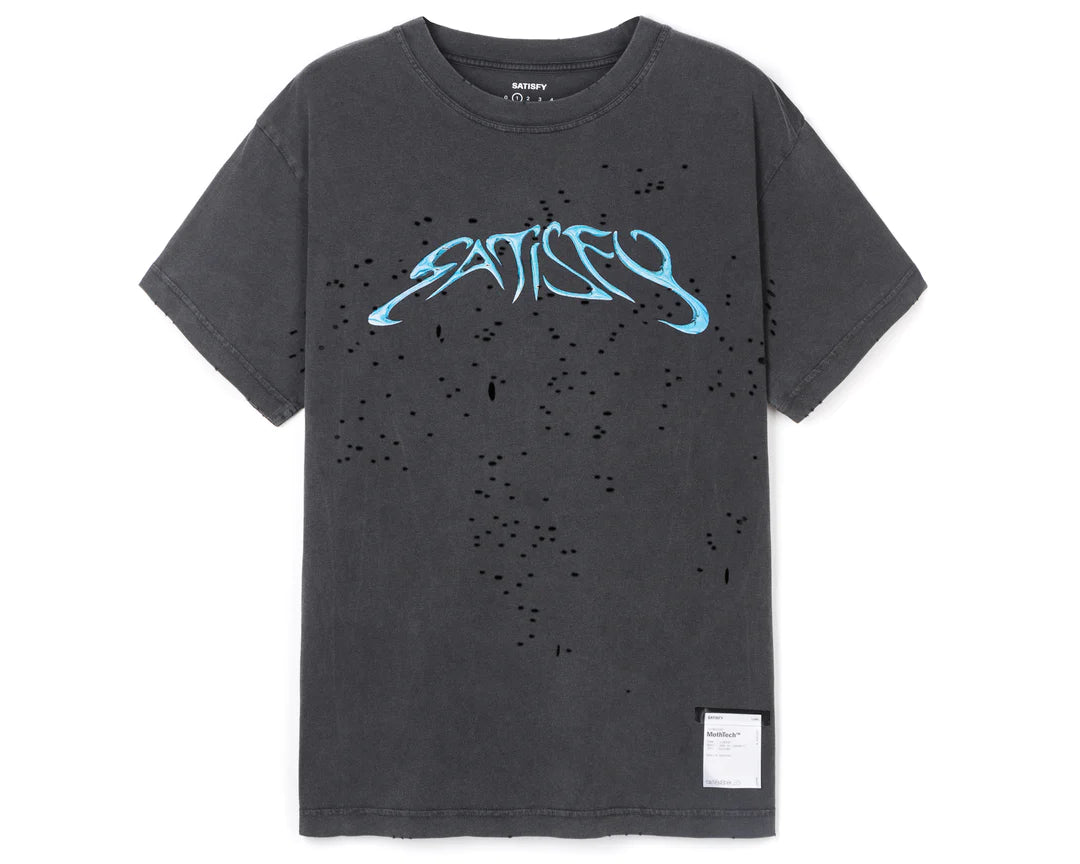 11006-AB-SP SATISFY MothTech T-Shirt Aged Black