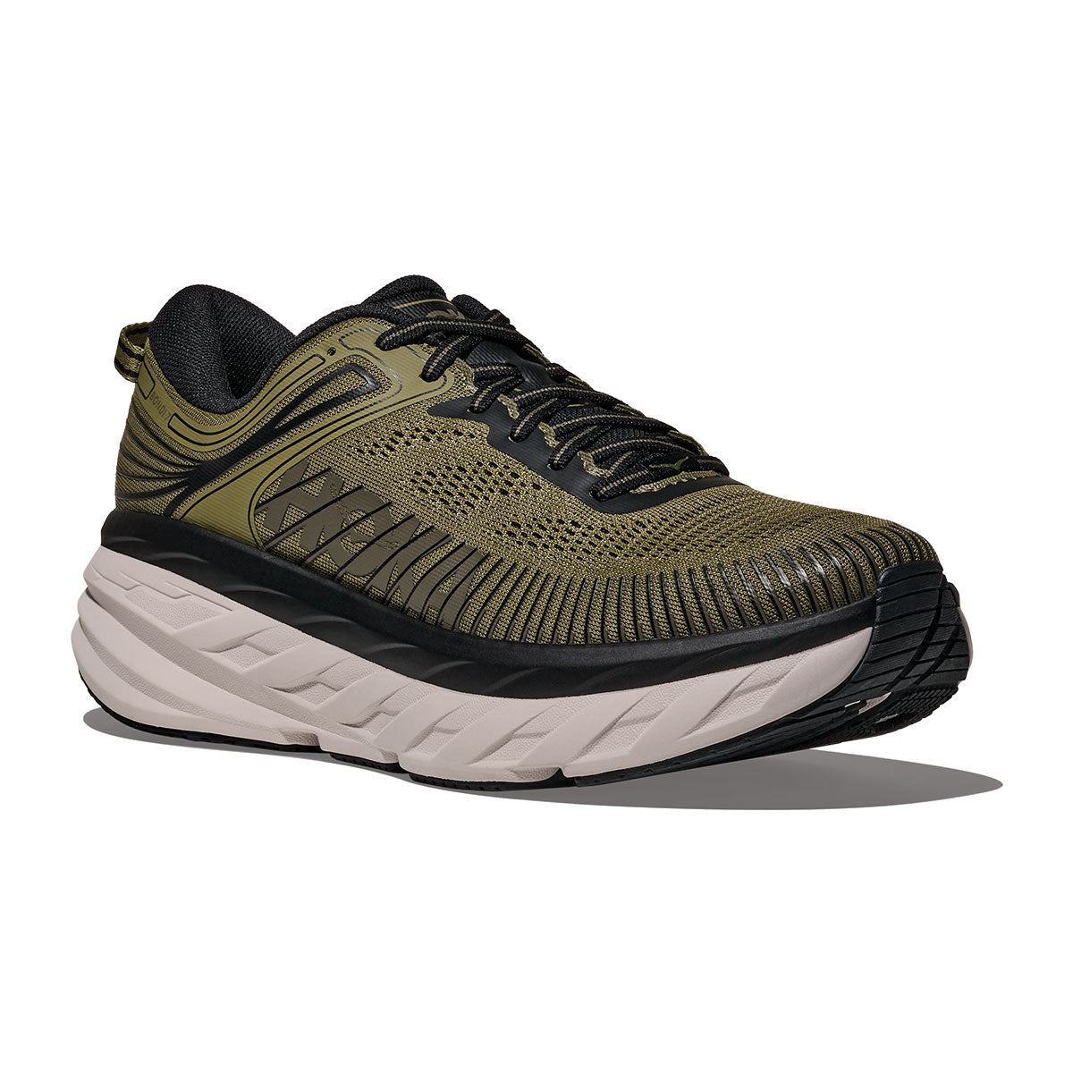 HOKA - BONDI 7 WILD RYE / BLACK【1110518-WLDR】 – downbeat RUNNING