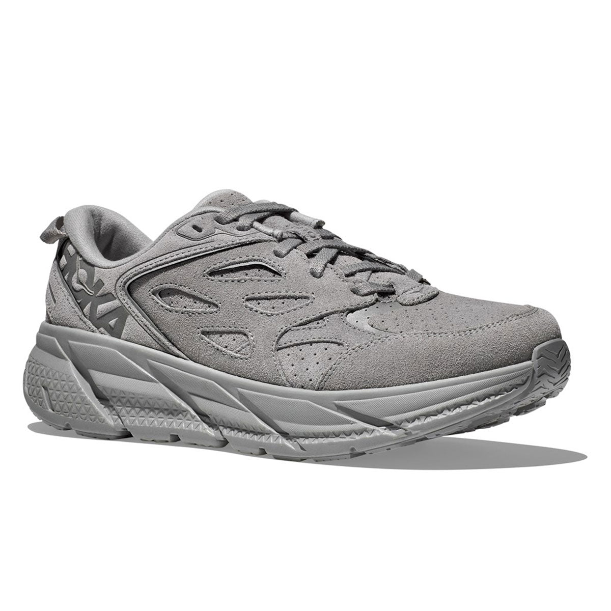 HOKA U CLIFTON L SUEDE-LIMESTONE / LIMESTONE