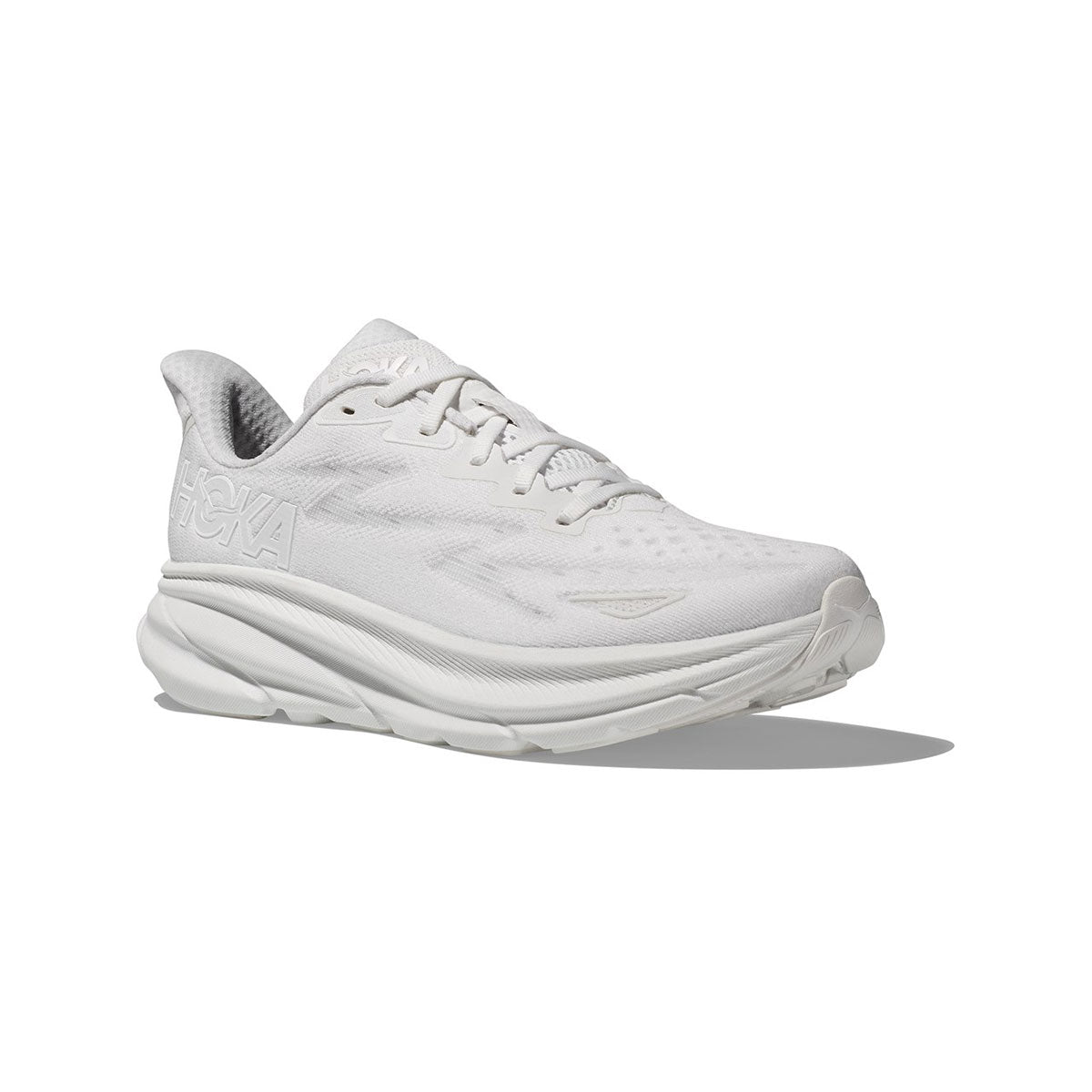 HOKA W CLIFTON 9-WHITE / WHITE【WOMEN'S】 – downbeat RUNNING