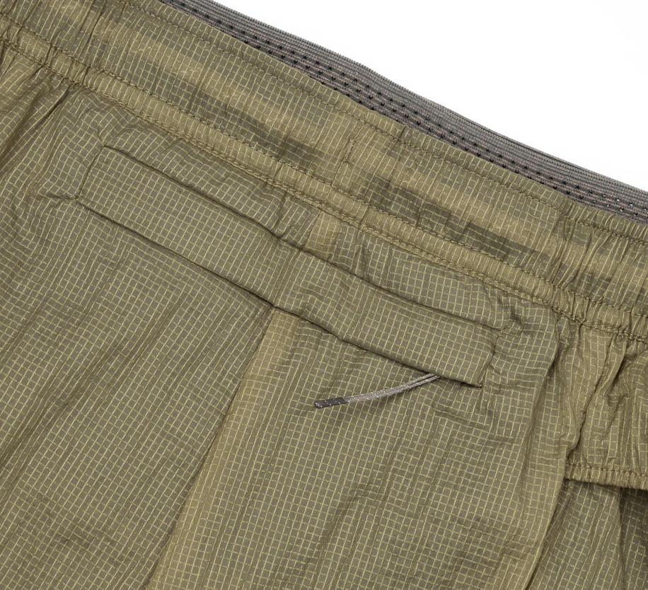 12000-SE SATISFY Rippy 3 Trail Shorts Seed