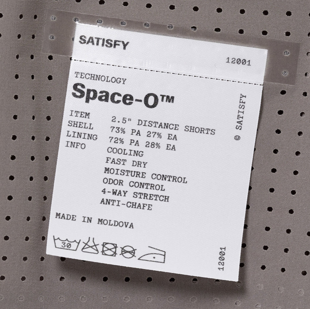 12001-TA Space-O 2.5 Distance Shorts Taupe