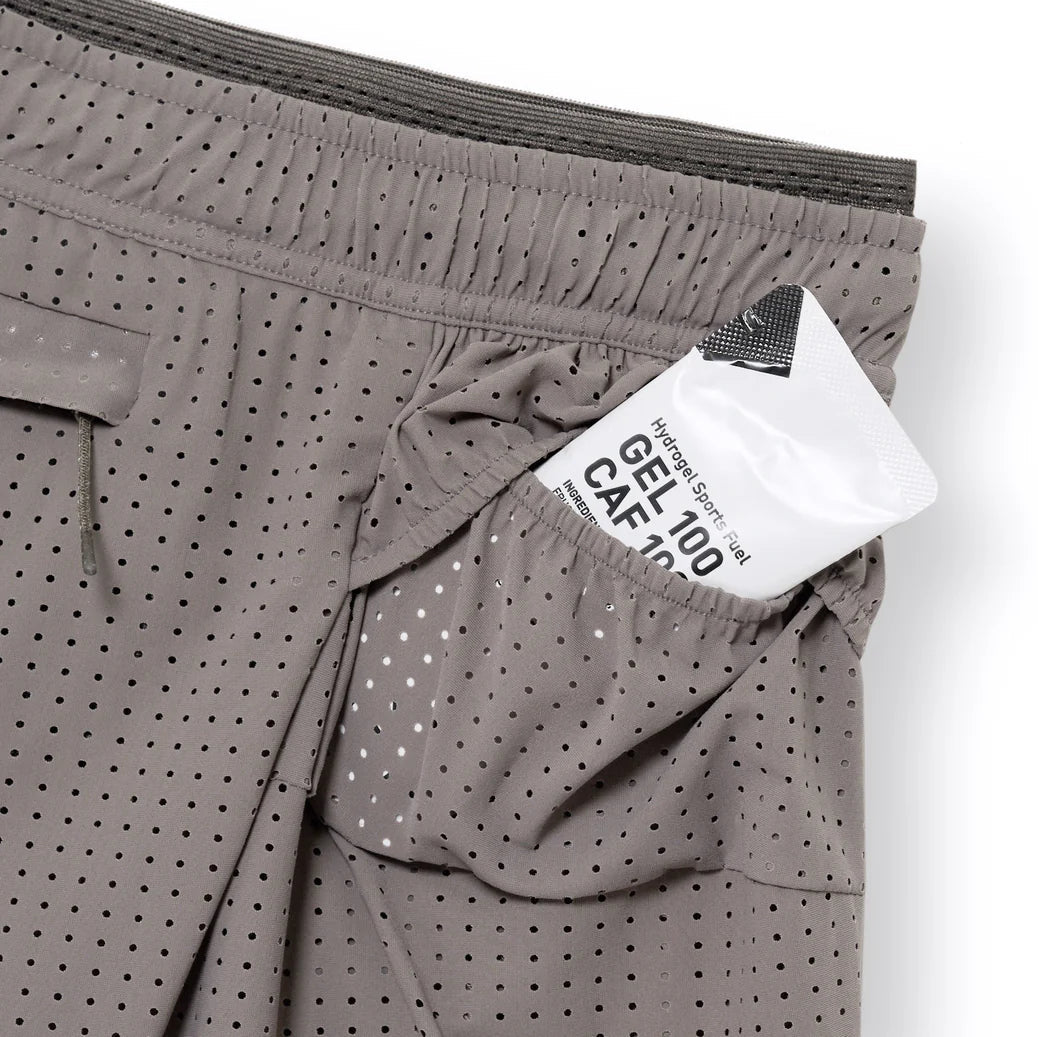 12001-TA Space-O 2.5 Distance Shorts Taupe