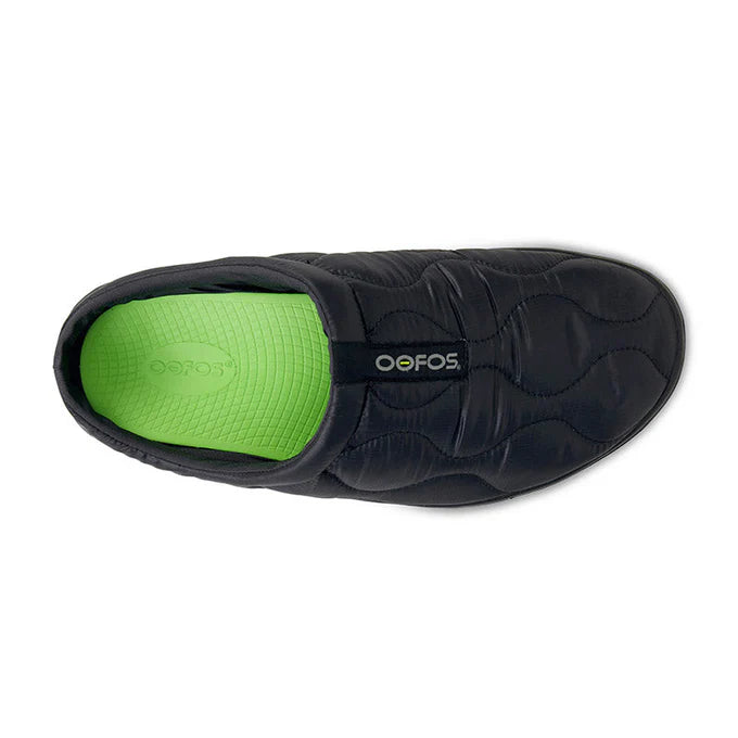 2000860052242 OOFOS Women's OOcOOzie Thermo Mule -Black/Black