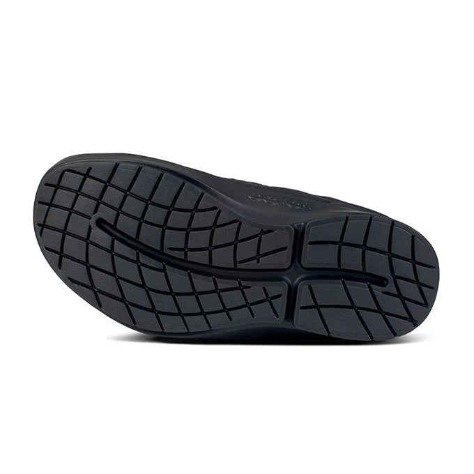 2000860052242 OOFOS Women's OOcOOzie Thermo Mule -Black/Black