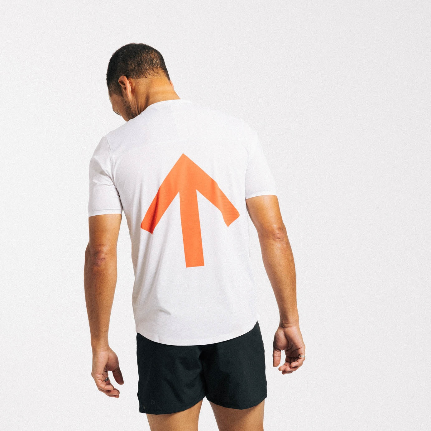 CHANCE AROW Tee Stitched-White