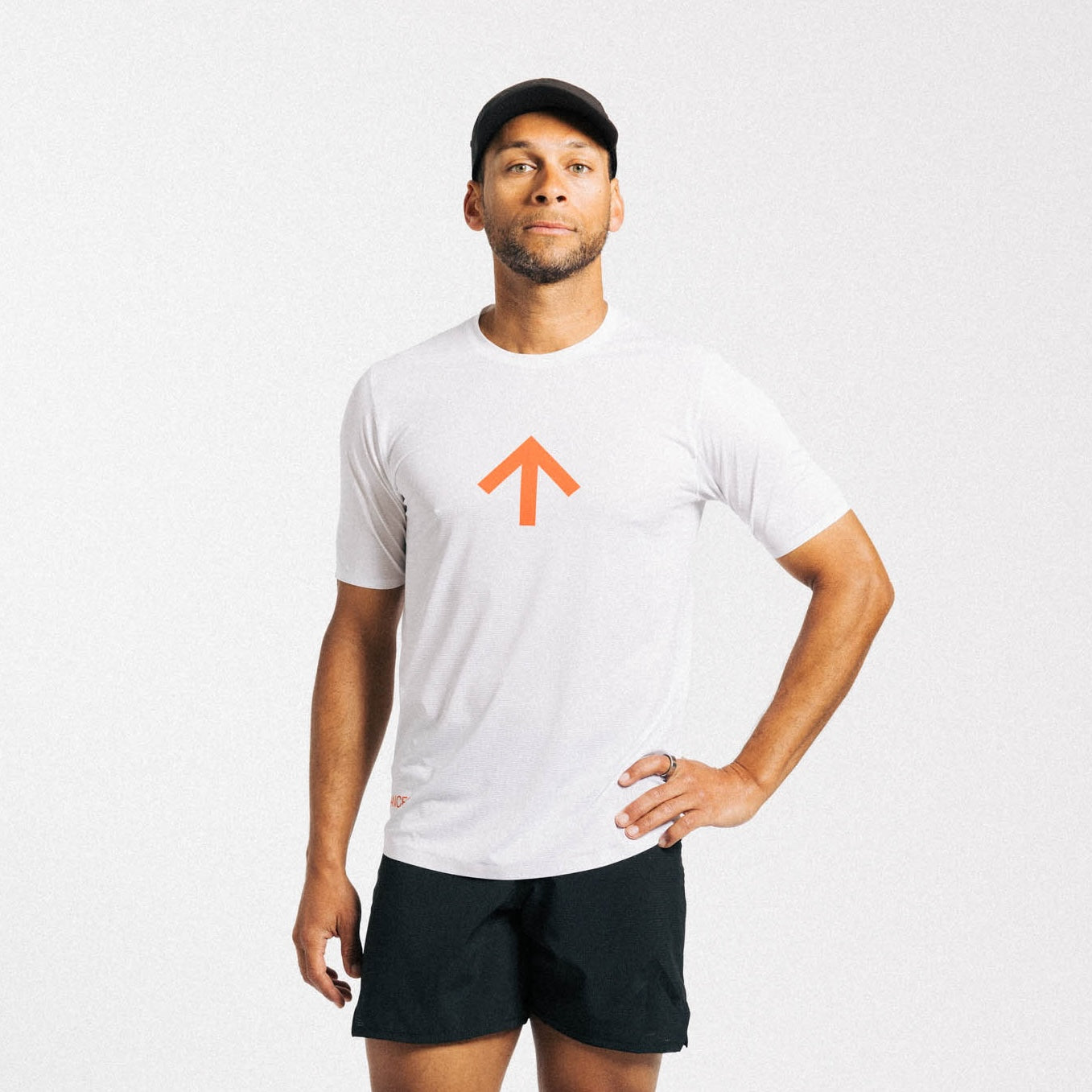 CHANCE AROW Tee Stitched-White