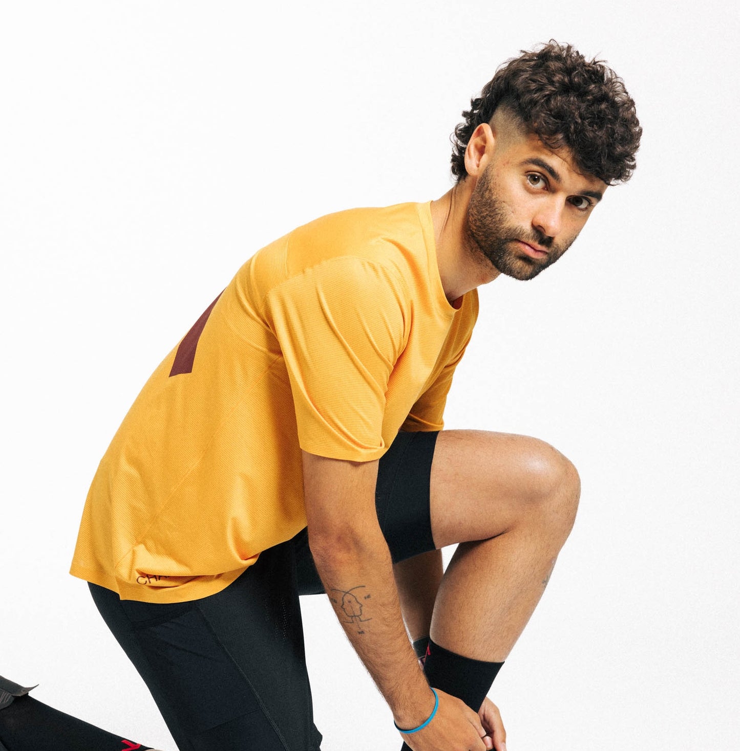CHANCE AROW Tee Stitched-Apricot