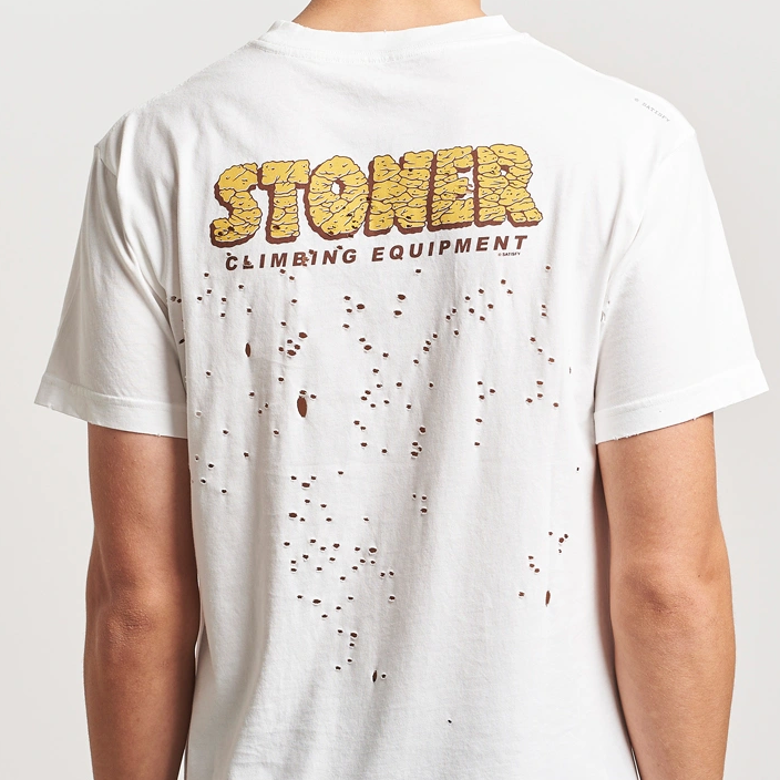 11006-OW-STONER Satisfy MothTech T-Shirt Off-White