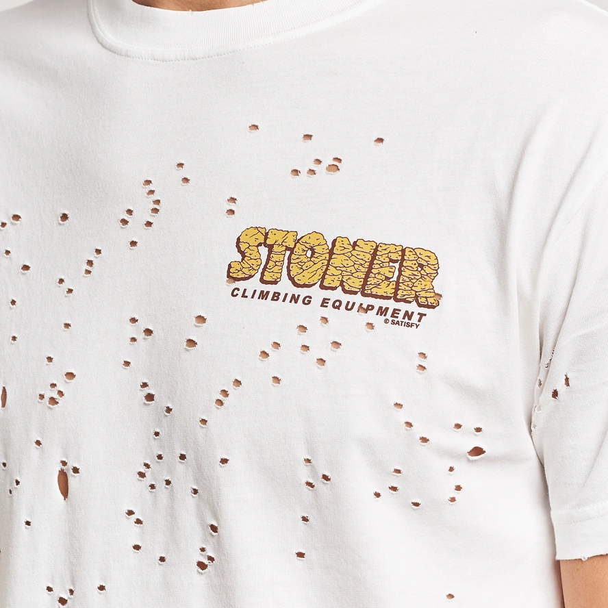 11006-OW-STONER Satisfy MothTech T-Shirt Off-White