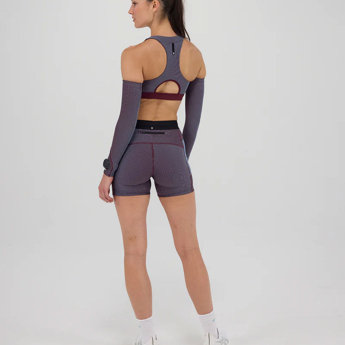 Bandit Running - Striped Cadence 5 Compression 【WBCBP002FL25FV】