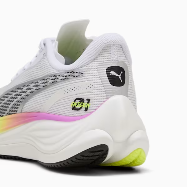 311903-01 ヴェロシティ ニトロ 3 EKIDEN GLOW ウィメン WHITE-PURE MAGENTA-YELL