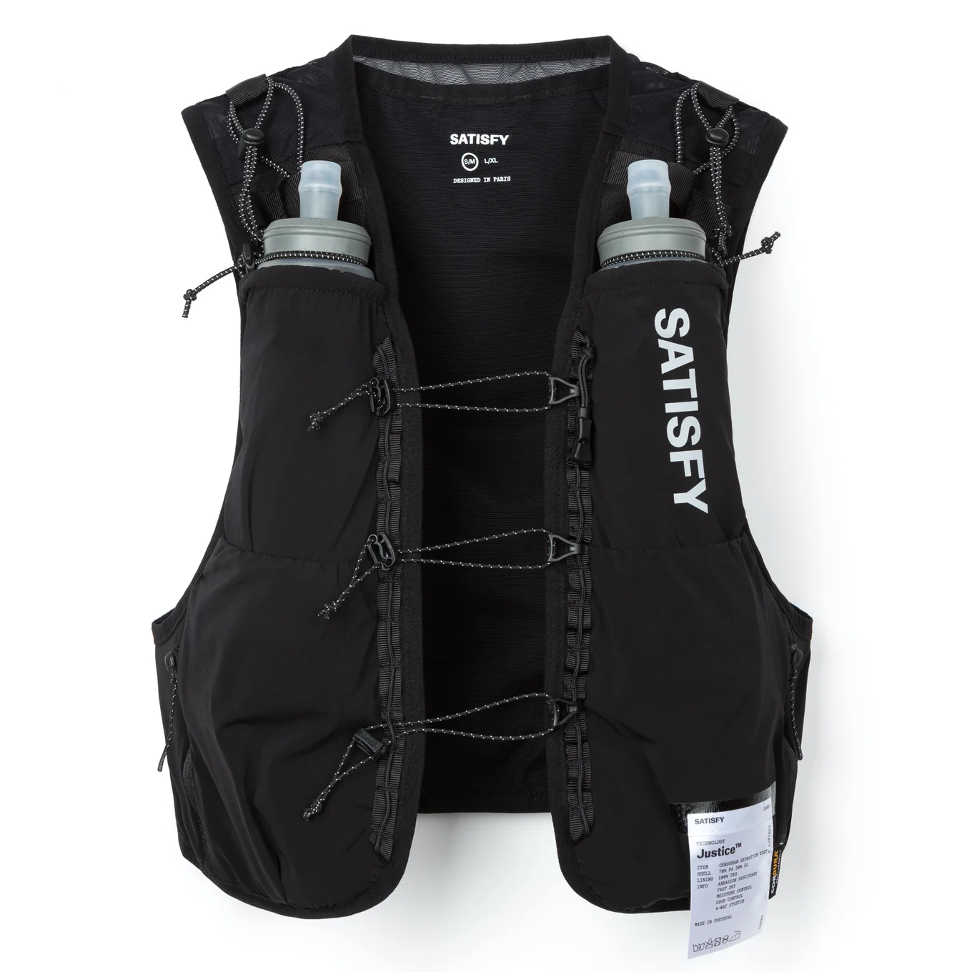 SATISFY - Justice Cordura Hydration Vest 5L Black 【34005-BK-SA】