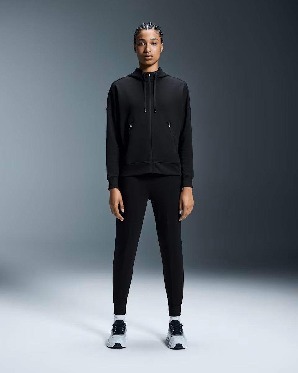 On - Zipped Hoodie W Black【1WE11800553】