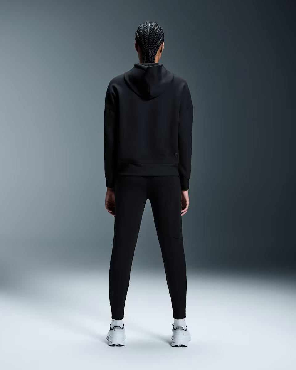 On - Zipped Hoodie W Black【1WE11800553】