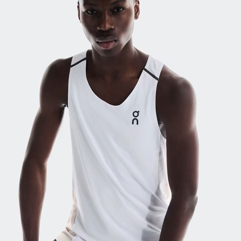 On - Performance Tank M White | Silver【1ME10222993】