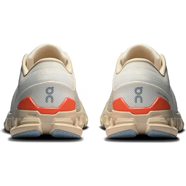 On - Cloud X 4 W Ivory | Salmon【3WE30073297】