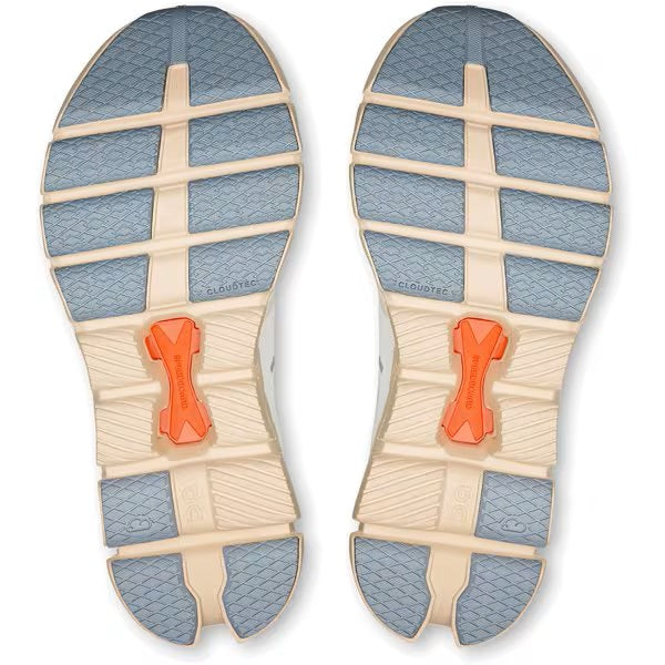 On - Cloud X 4 W Ivory | Salmon【3WE30073297】
