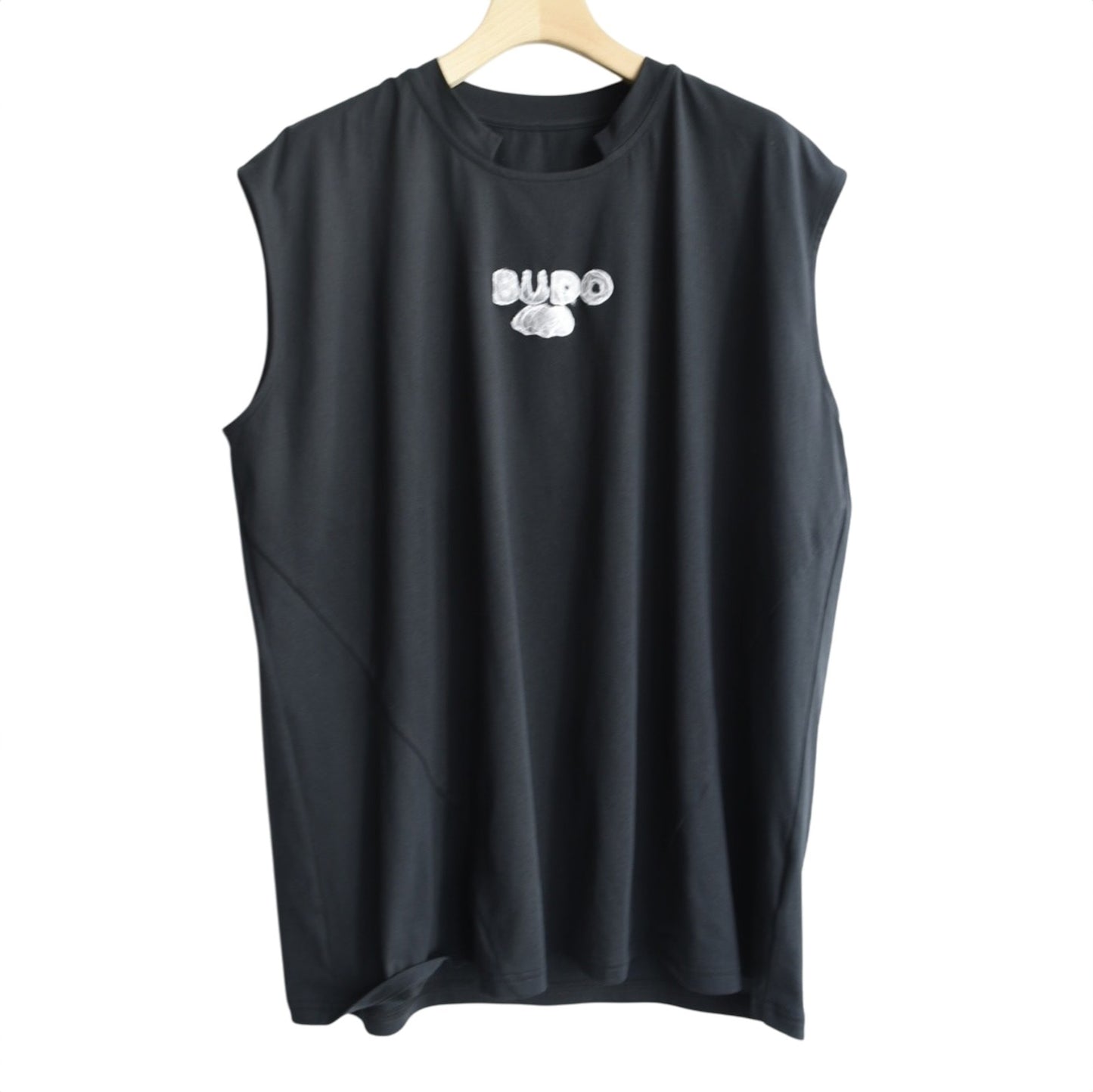 BUDO - WASHI open collar French sleeve ブラック【b25cb105】