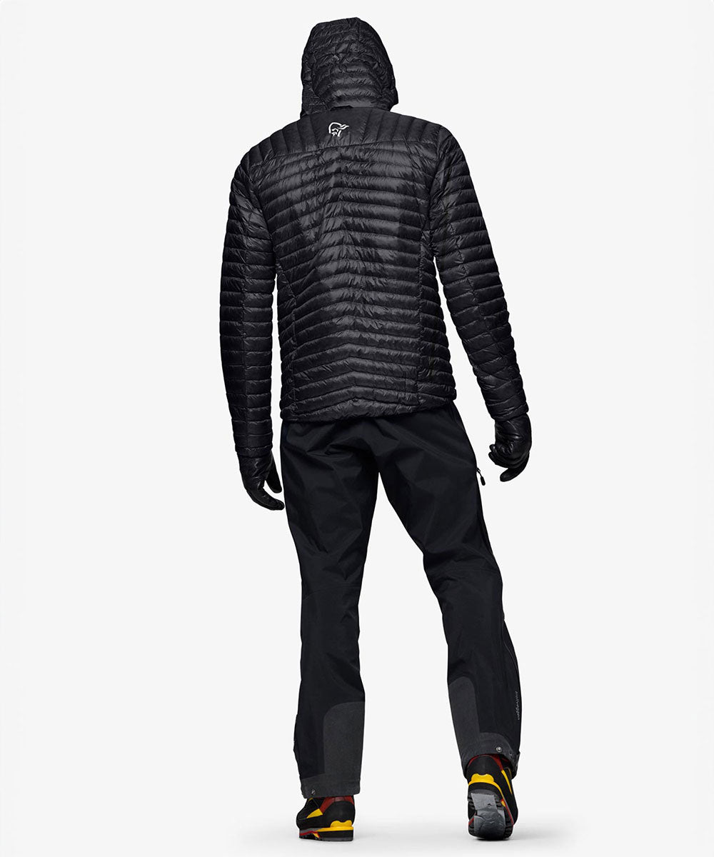 Norrøna - trollveggen superlight down800 Hood (M) Caviar Black【1201614240-307718】