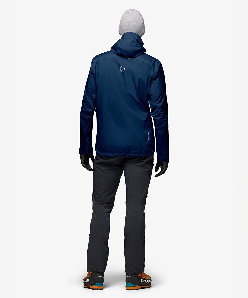 Norrøna - falketind Gore-Tex Jacket (M) Indigo Night【1201834240-302295】
