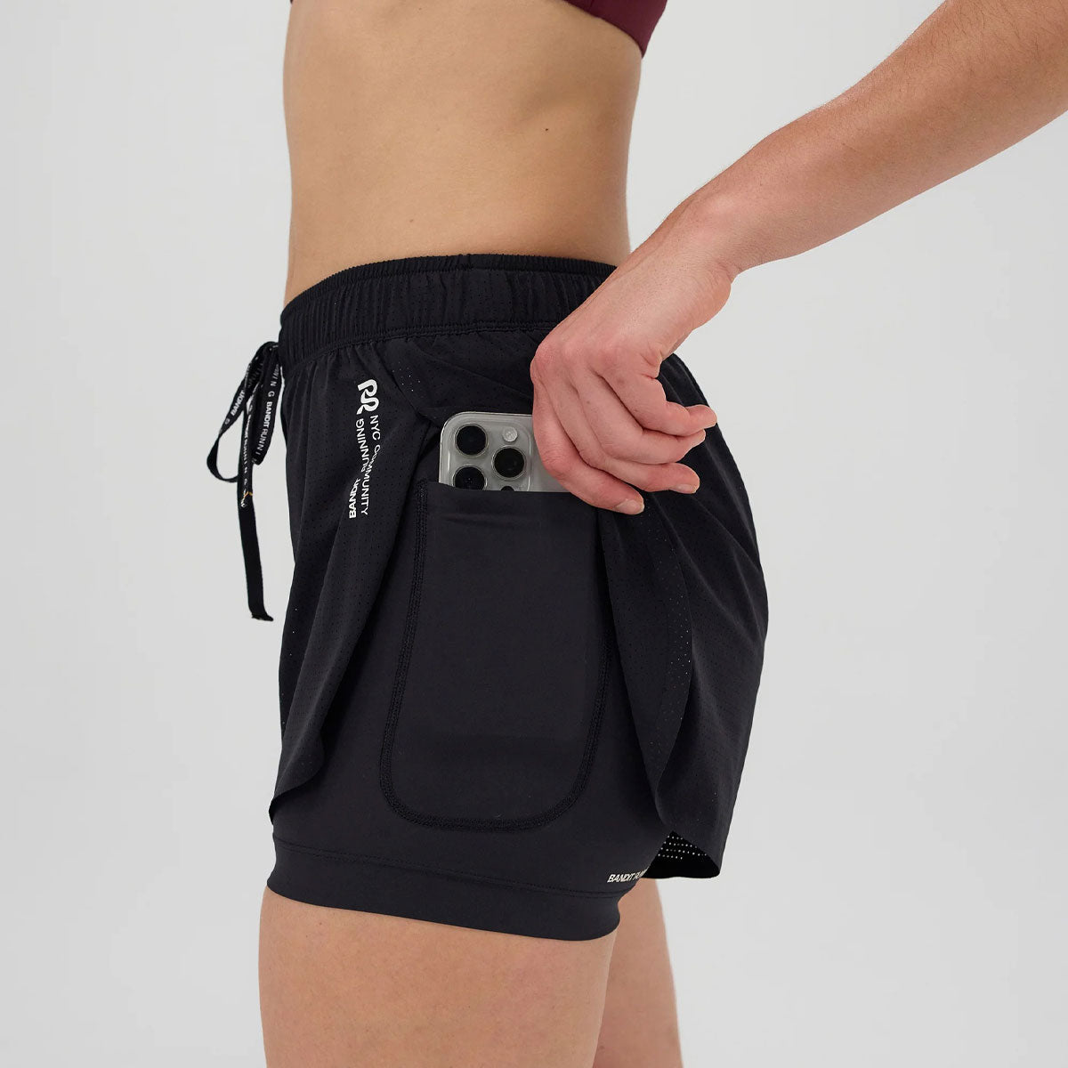 Bandit Running - Women's Vento Dua Short 【WBRSP008FL25BB】