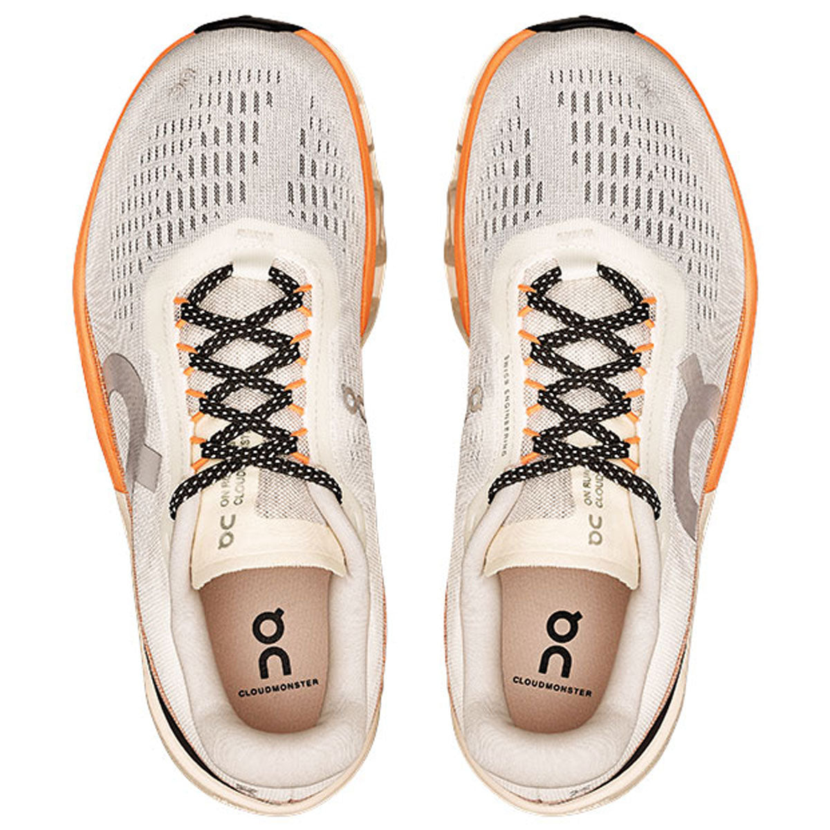 On - Cloudmonster 2 W Ivory | Tangerine【3WE10113202】