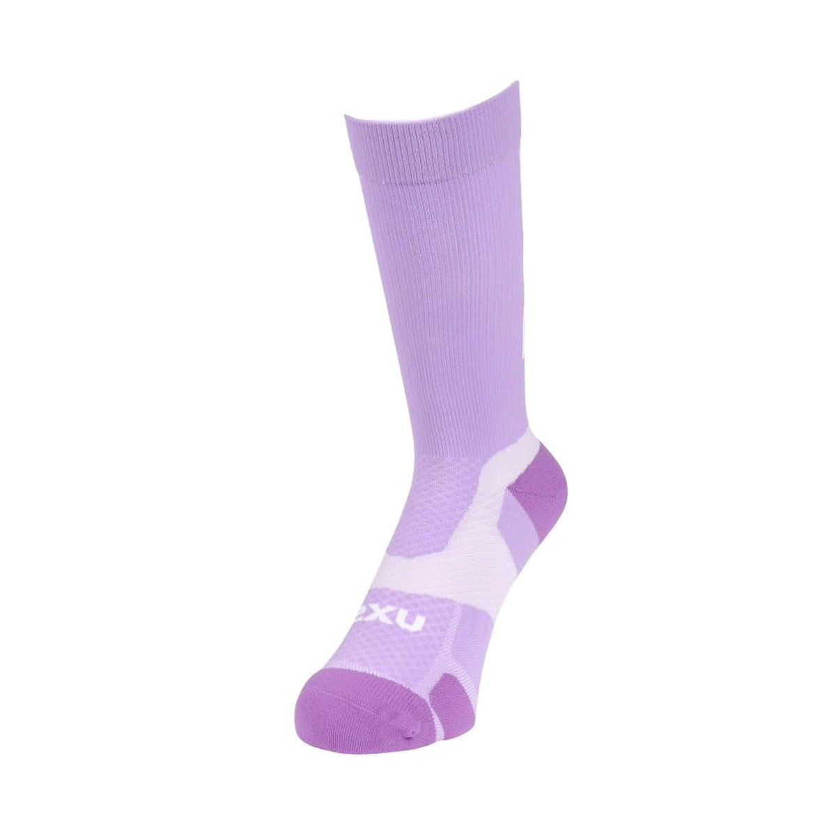 2XU Japan - VECTR LIGHT CUSHION CREW GFZ/WHT【UA7005E】