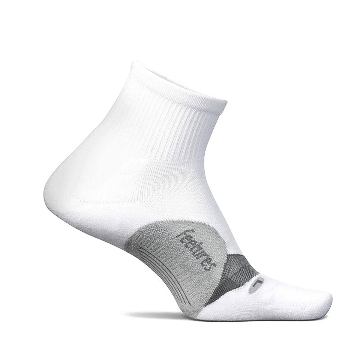 Feetures - ELITE LIGHT CUSHION QUARTER-White_LC 【4400100136241】