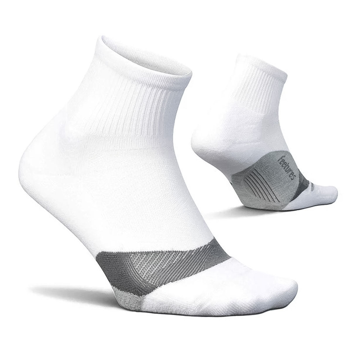 Feetures - ELITE LIGHT CUSHION QUARTER-White_LC 【4400100136241】