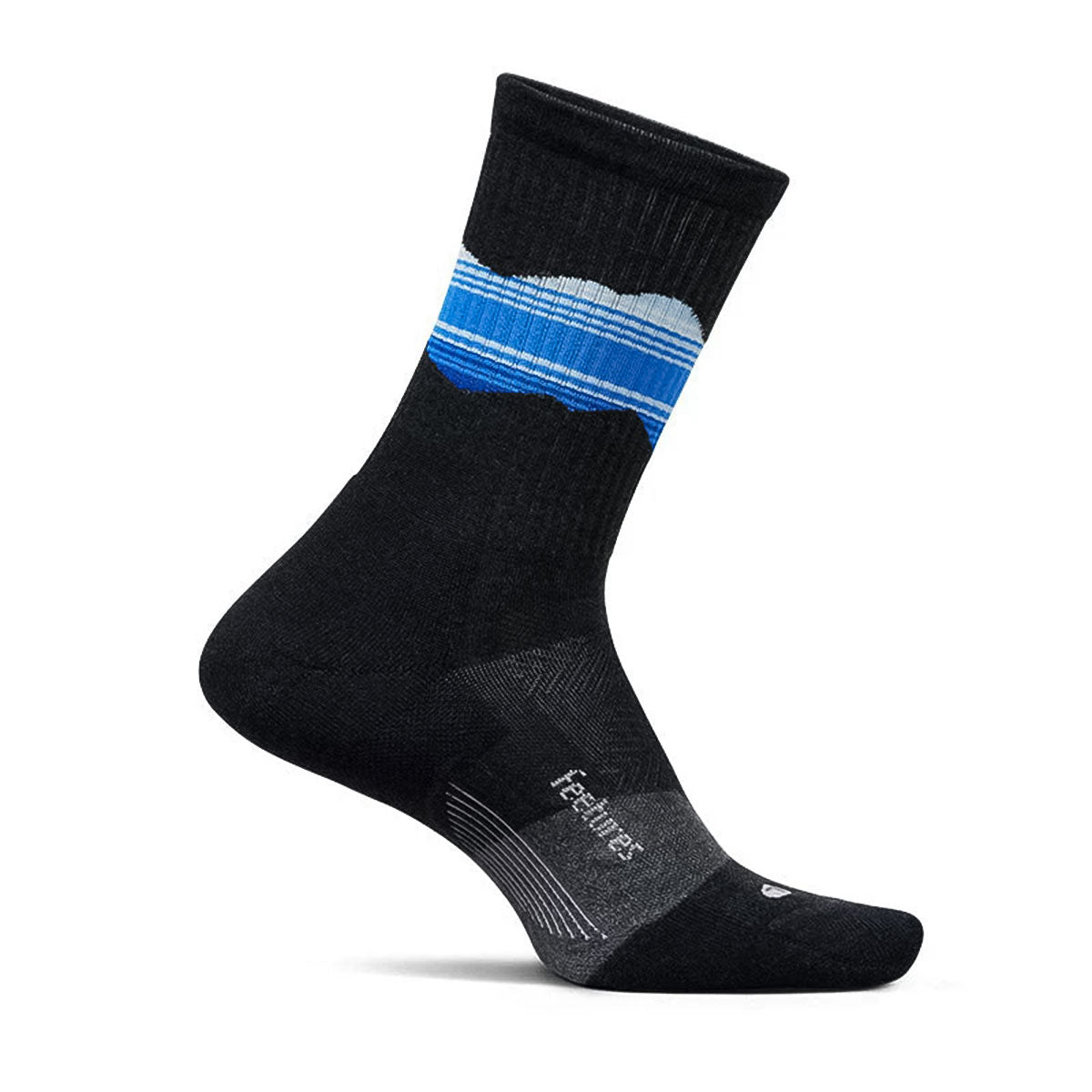 FEETURES ‐ TRAIL MAX CUSHION MINI CREW Blue Ridge Charcoal 【4400120151242】