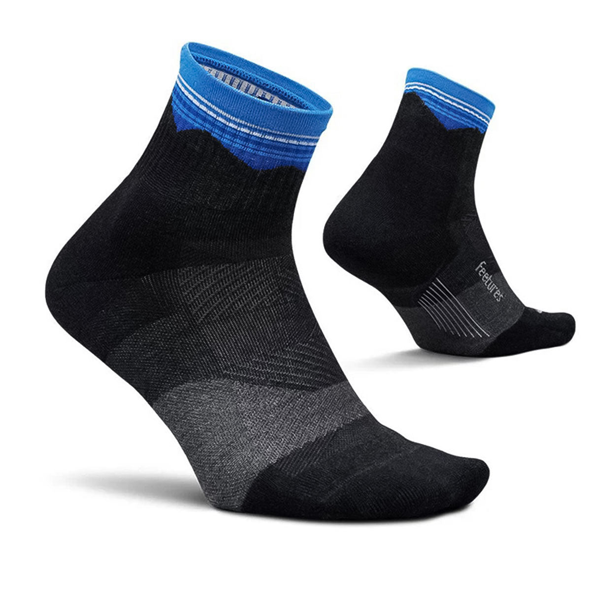 FEETURES - TRAIL MAX CUSHION QUARTER -Blue Ridge Charcoal 【4400130151242】