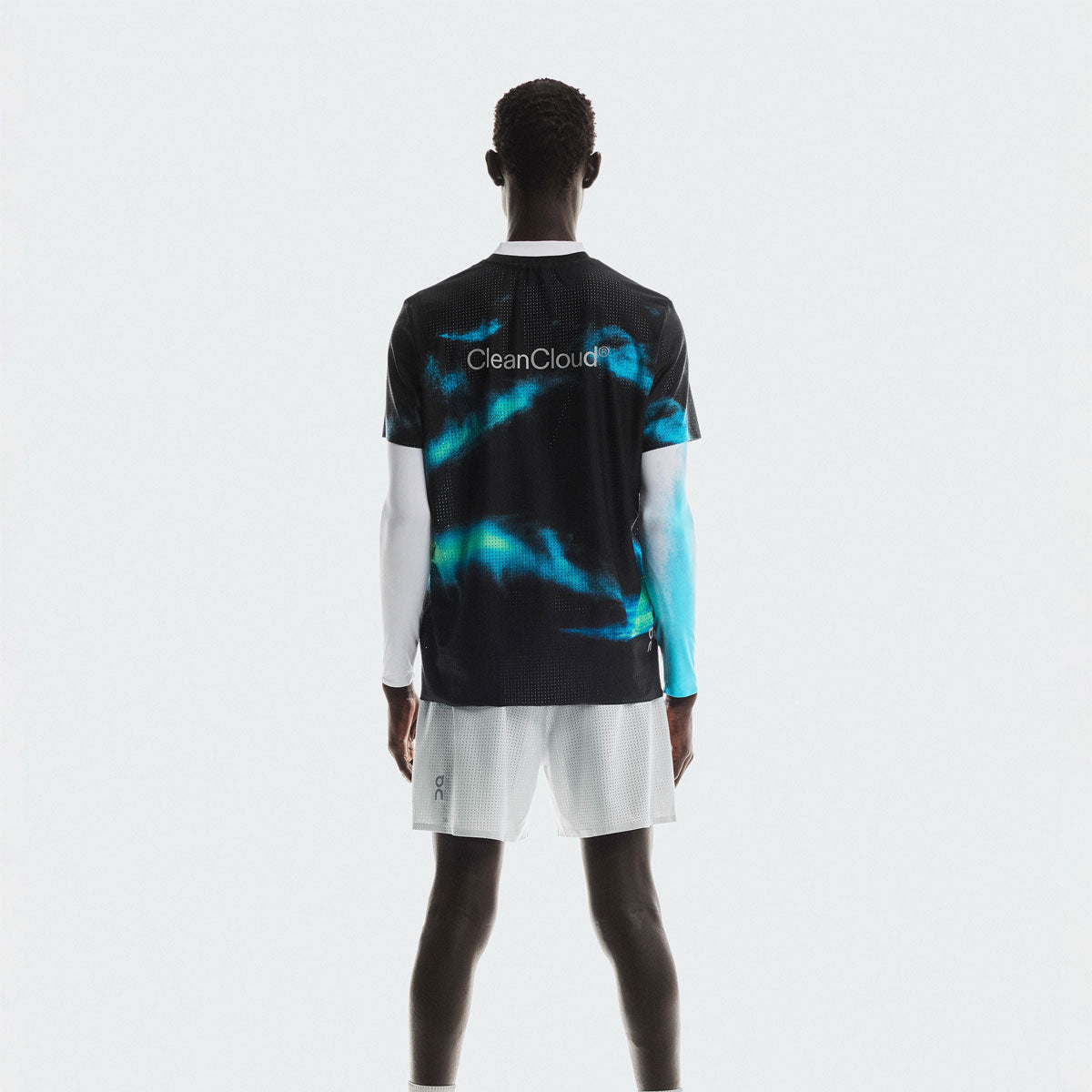 On - Pace Mesh Shorts M Glacier 【1MF10060561】