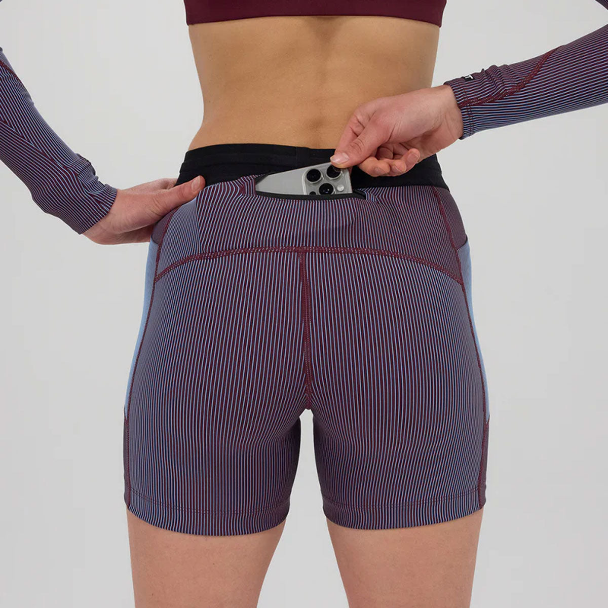 Bandit Running - Striped Cadence 5 Compression 【WBCBP002FL25FV】