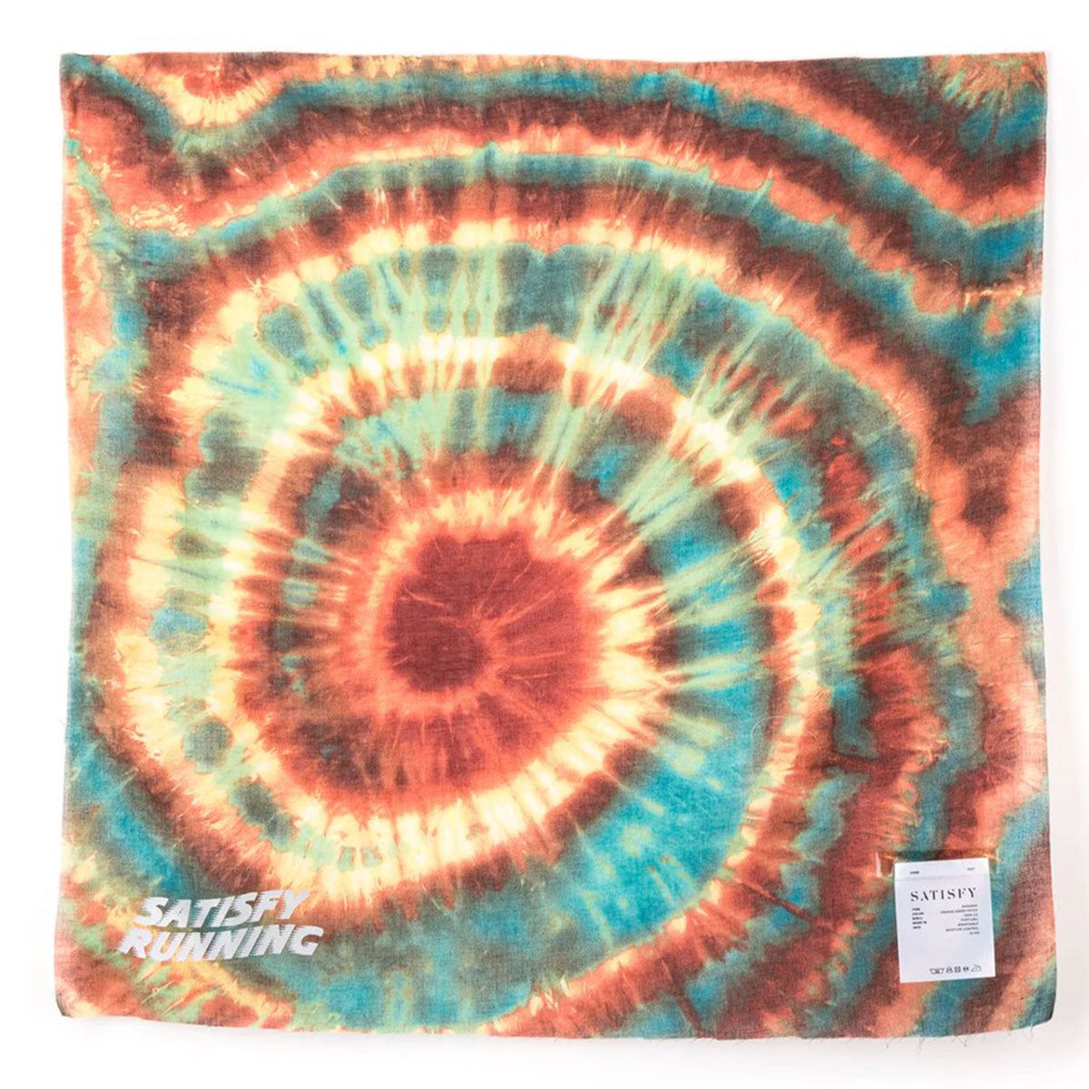 SATISFY BANDANA ORANGE GREEN PSYCH-ORANGE GREEN PSYCH