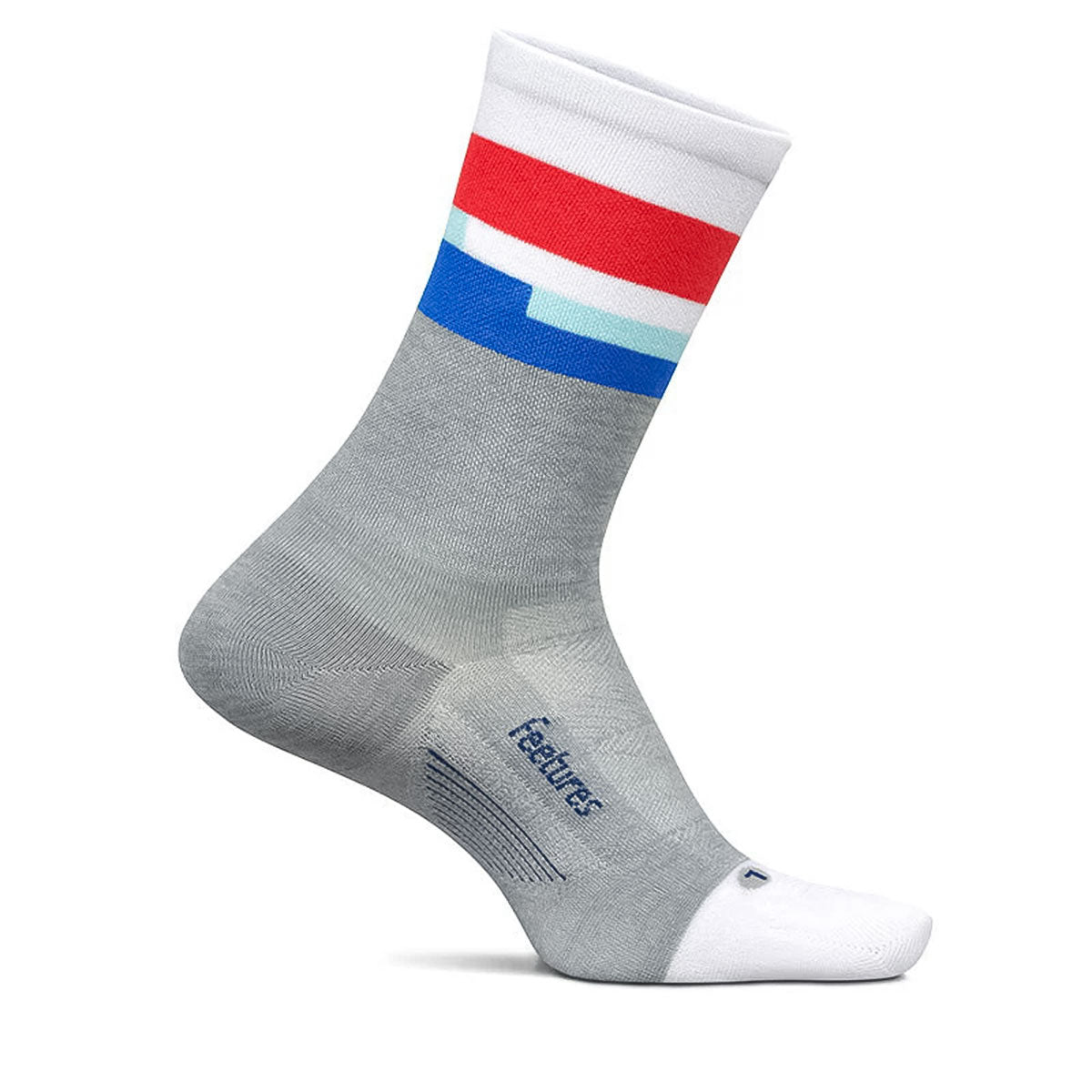 Feetures - ELITE ULTRA LIGHT MINI CREW-MissionGray 【4400020171251】