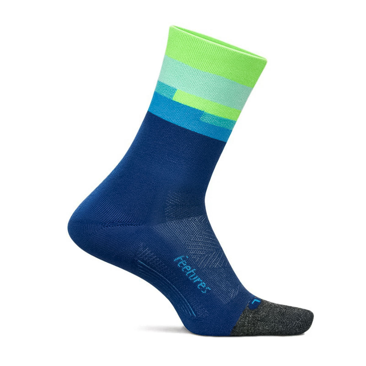 Feetures - ELITE LIGHT CUSHION MINI CREW-Surfboard Blue 【4400040162251】