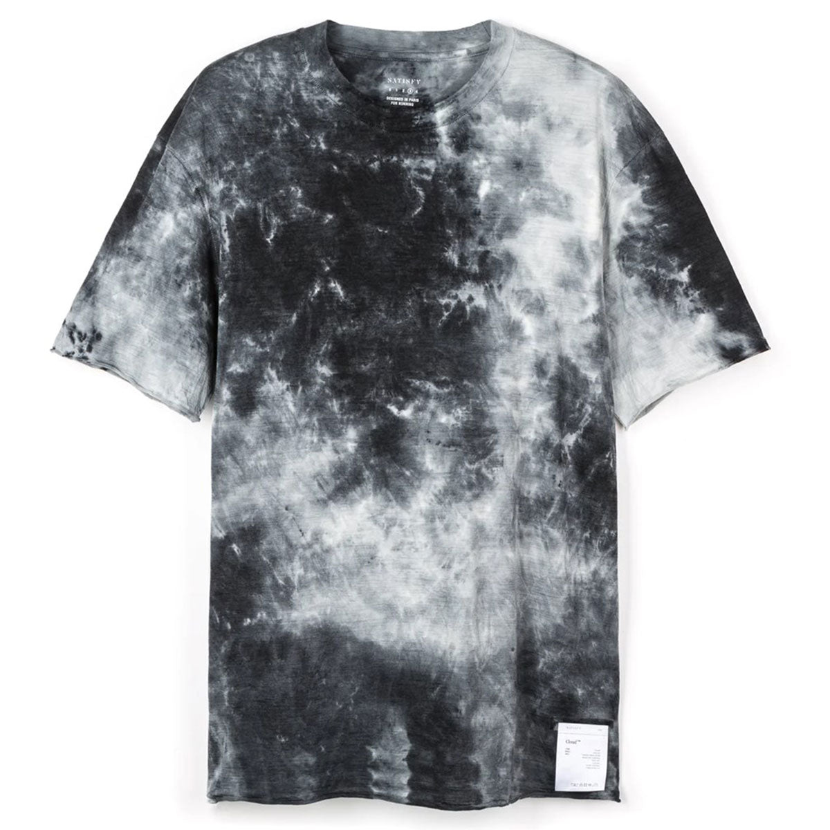 SATISFY CloudMerino? T-Shirt-Batik Black