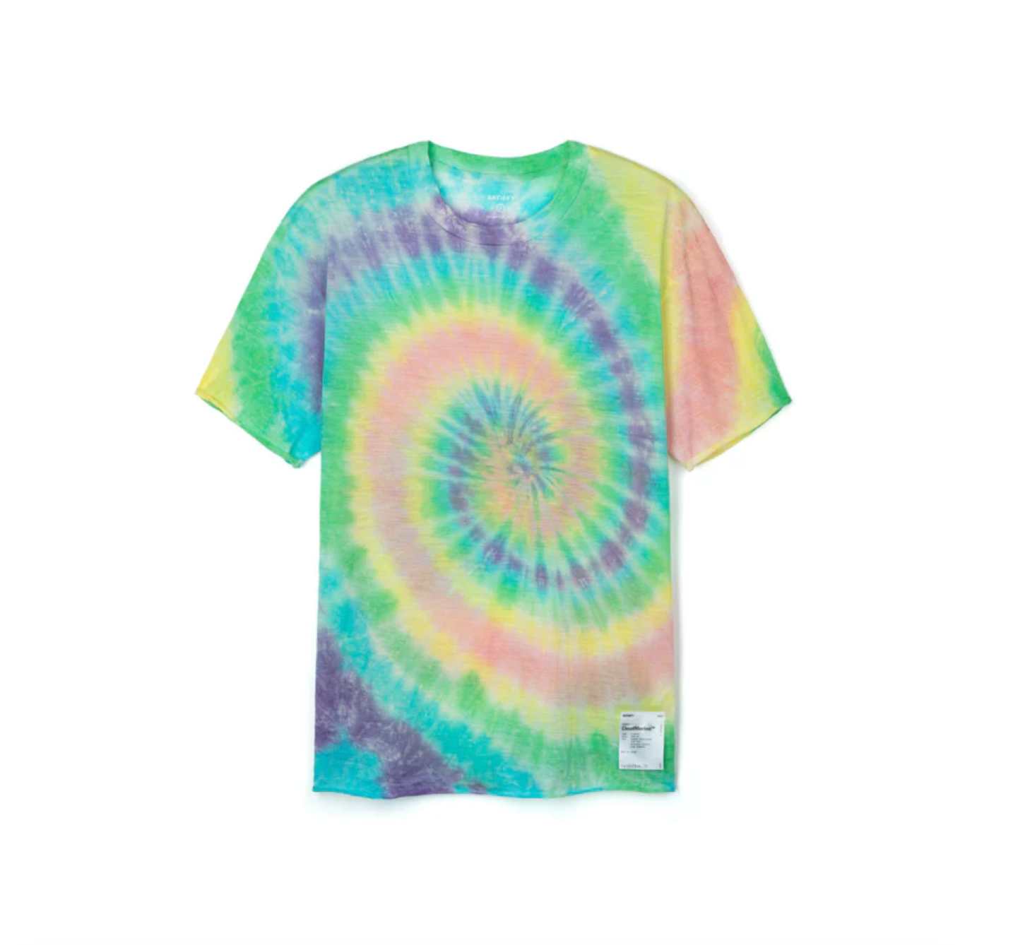 5088-TDPS-CO SATISFY CloudMerino T-Shirt Tie-Dye Psychedelic