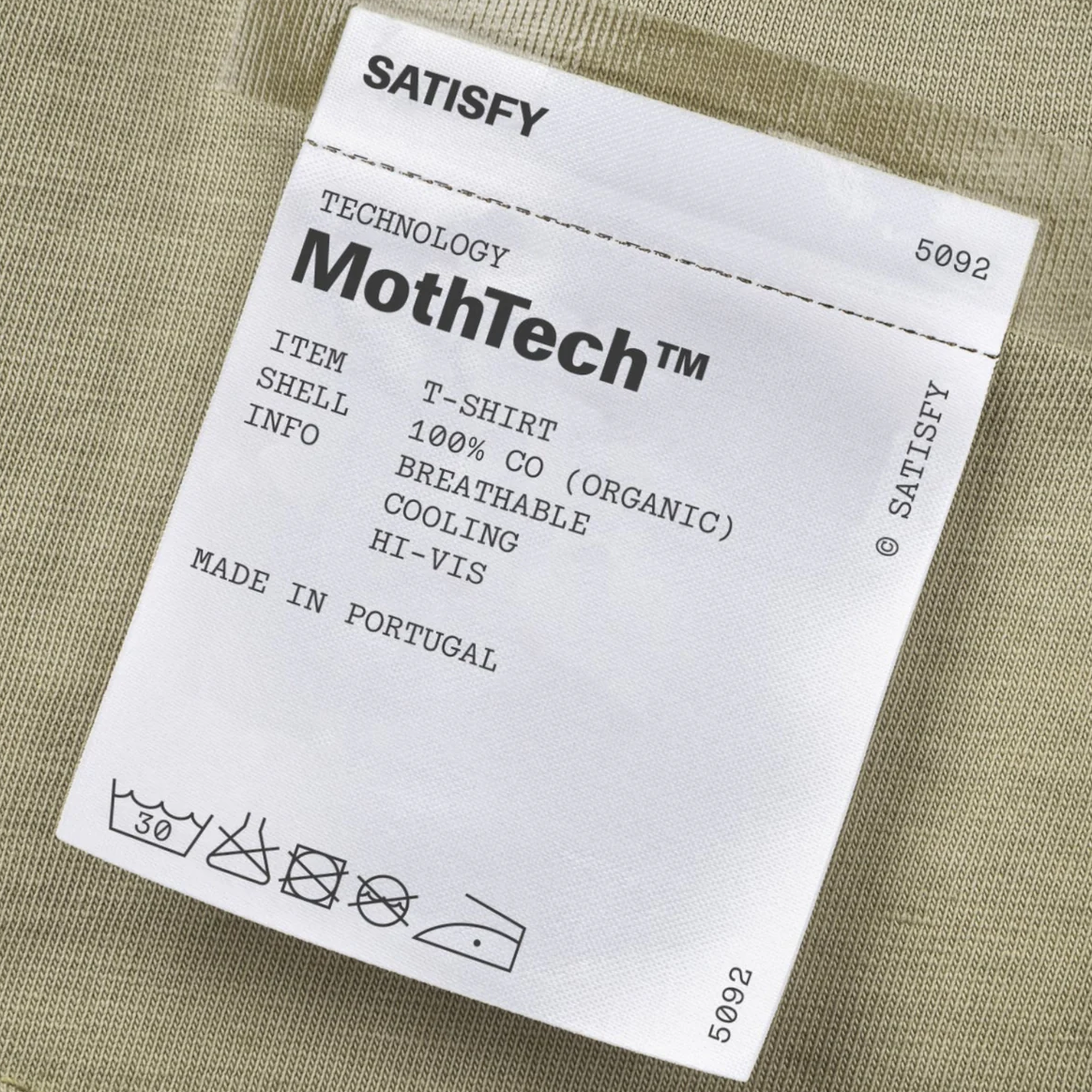 SATISFY MothTech T-Shirt Aged Alohe 5092-AA-OV